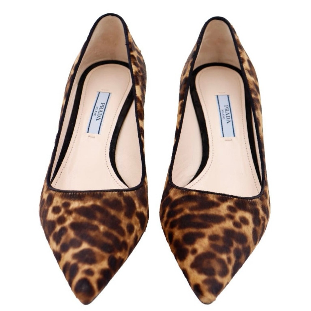 Prada Leopard Print Women's Shoes